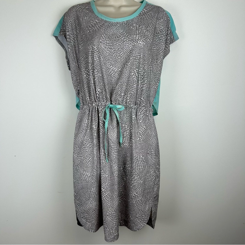Title Nine Women's Dress Nimblene Pebble Lightweight Stretch Outdoor Travel sz L